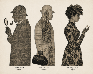Three Portraits: Holmes, Watson, and Morstan in The Sign of Four